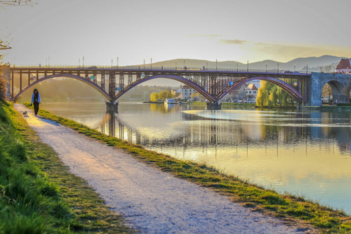 Maribor Stari Most In Lent Fotograf Igor Unuk Original